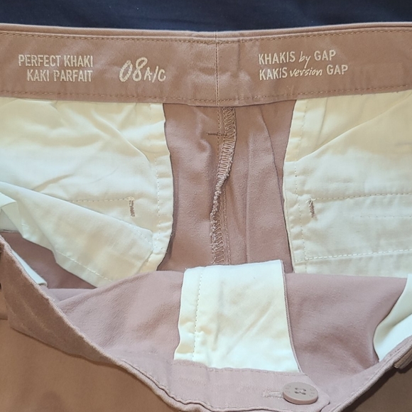 Gap Khaki's in a dusty mauve colour - Picture 3 of 4